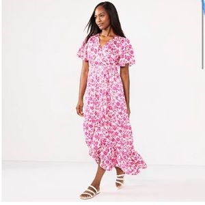 Draper James floral dress XS